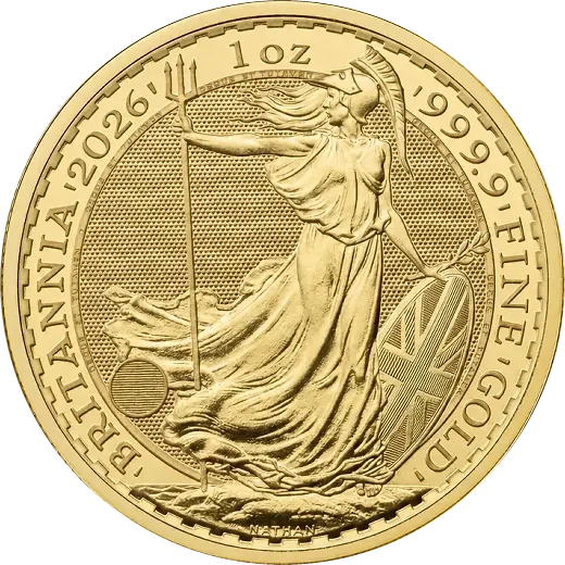 A 2026 one-ounce gold Britannia
